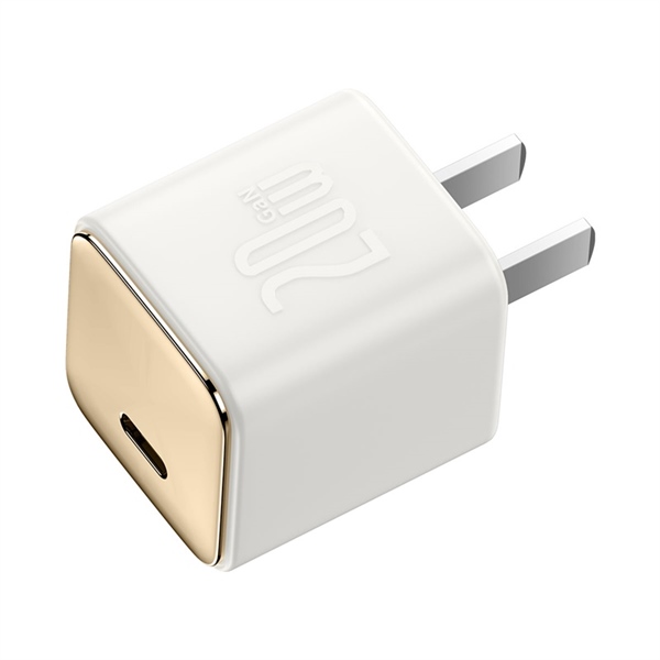 Cốc Sạc Nhanh PD 20W Baseus GaN3 Type-C | Công Nghệ Mát BCT, Gọn Nhẹ, Chân Dẹt