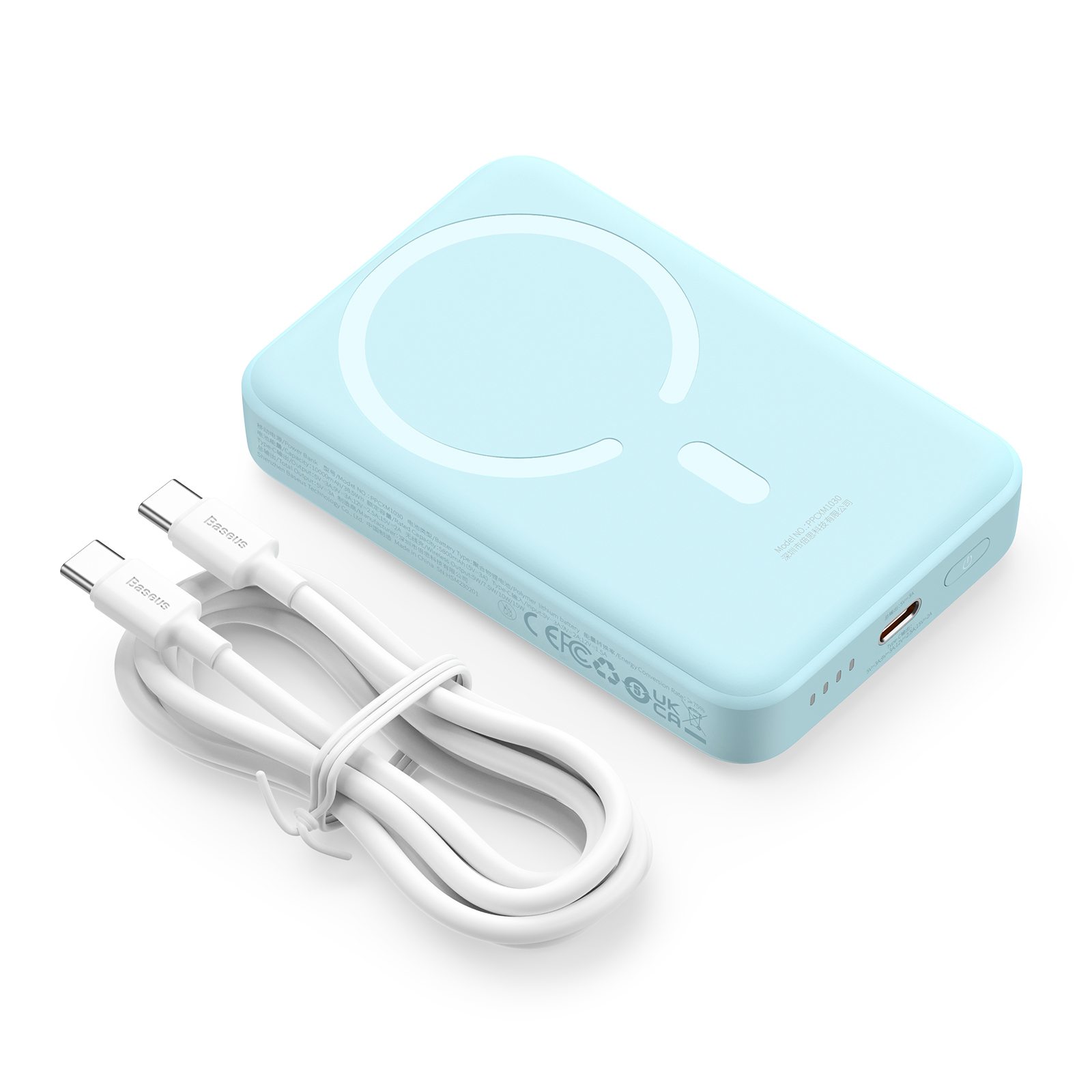 Pin Sạc Dự Phòng Baseus Magnetic 10000mAh | Sạc Nhanh Không Dây & Có Dây 30W