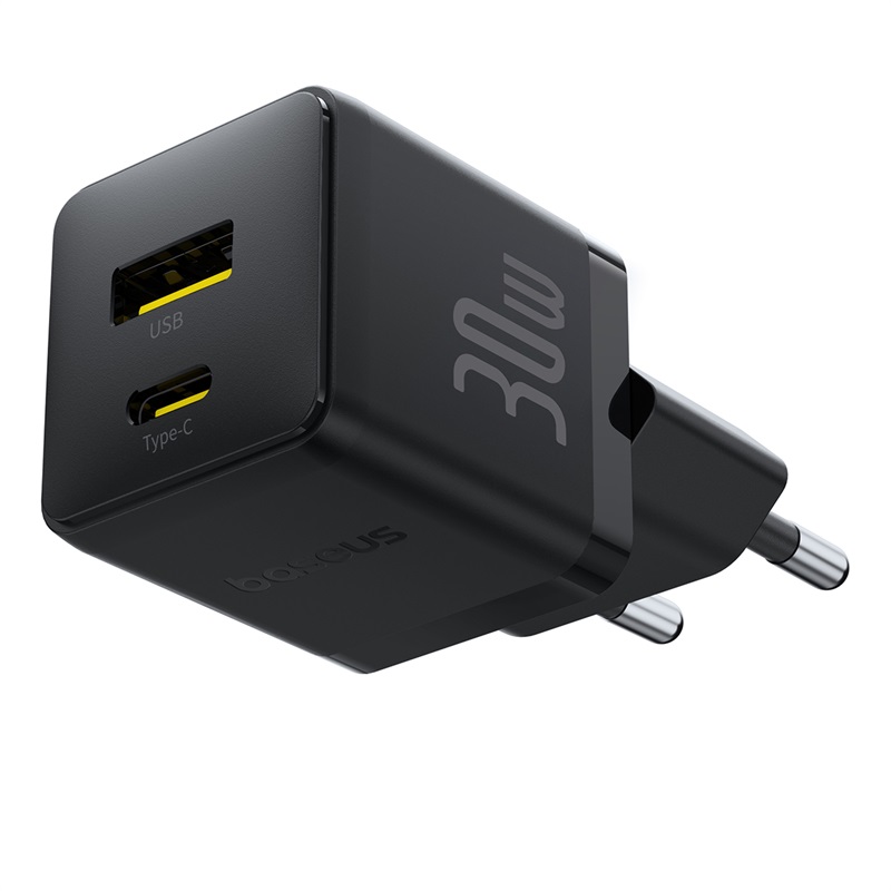Cốc Sạc Nhanh Baseus Palm Fast Charger C+U 30W