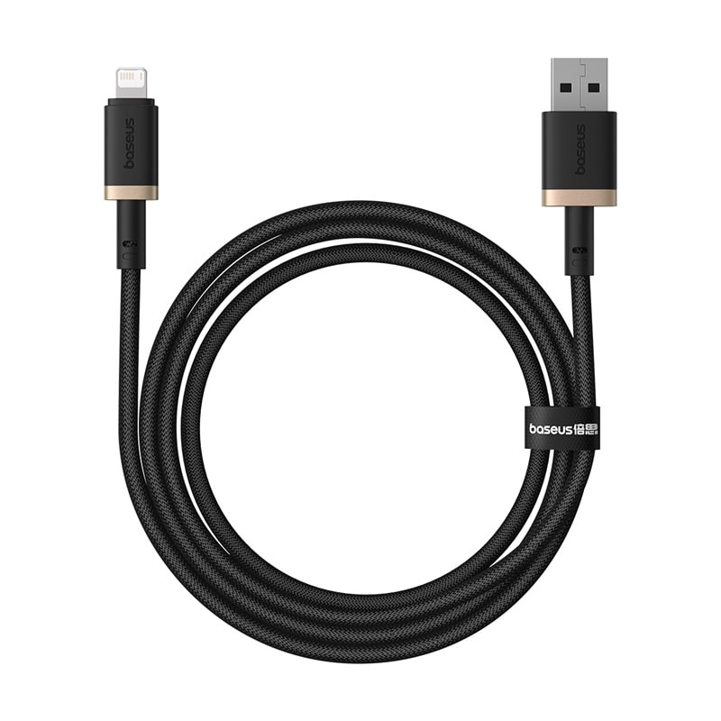 Cáp Sạc Baseus Dura Series USB to Ln 2.4A | Dây Dù Gia Cố Chắc Chắn, Chống Gãy Gập