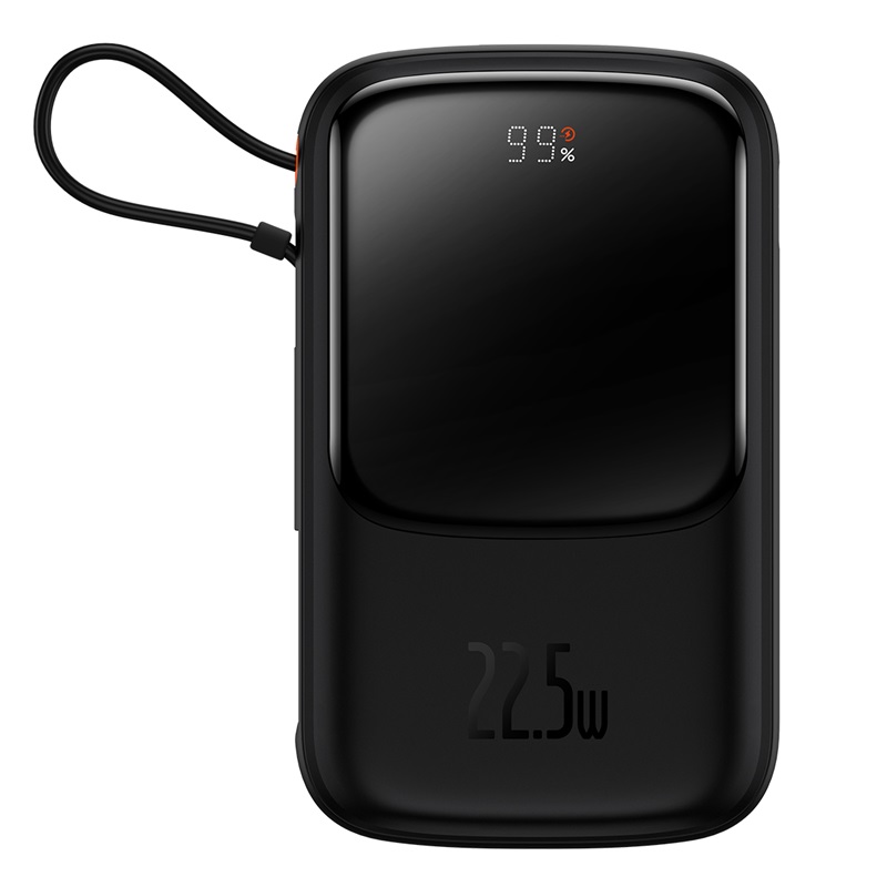 Sạc Dự Phòng Baseus Qpow Pro | Kèm Dây Ln 20W Hoặc Type-C 22.5W, Màn Hình LED, 10.000/20.000mAh (OS)