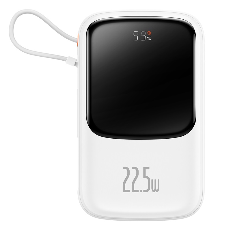 Sạc Dự Phòng Baseus Qpow Pro | Kèm Dây Ln 20W Hoặc Type-C 22.5W, Màn Hình LED, 10.000/20.000mAh (OS)