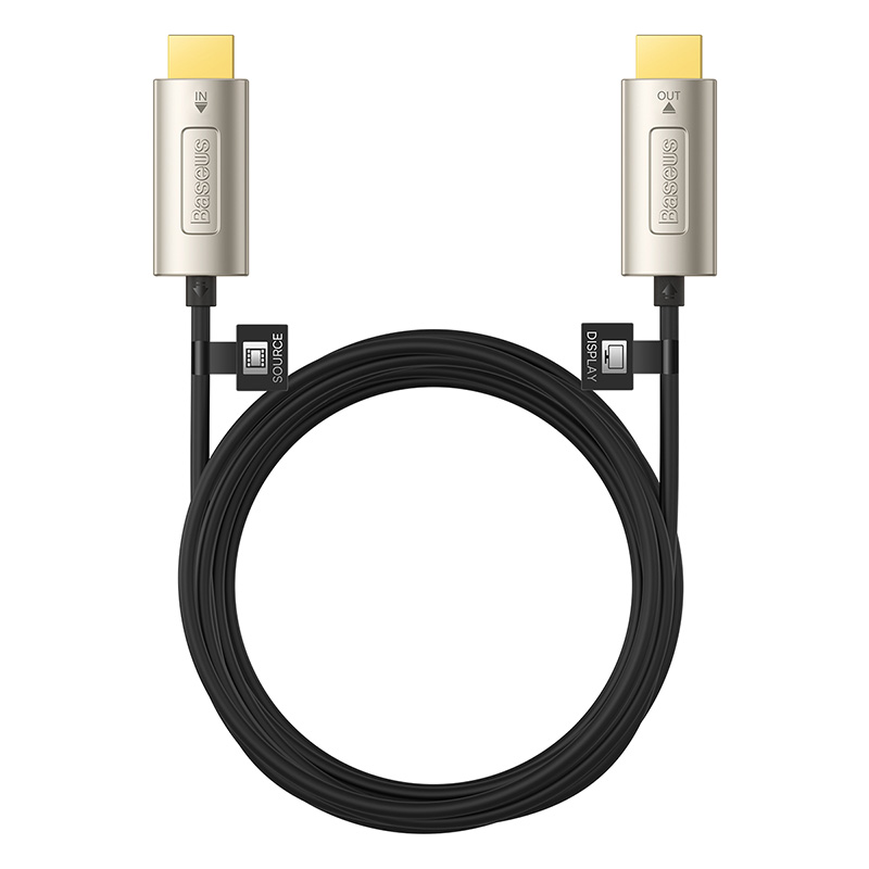 Cáp HDMI 4K@60Hz Baseus High Definition | Lõi Sợi Quang, Chống Nhiễu Tuyệt Đối