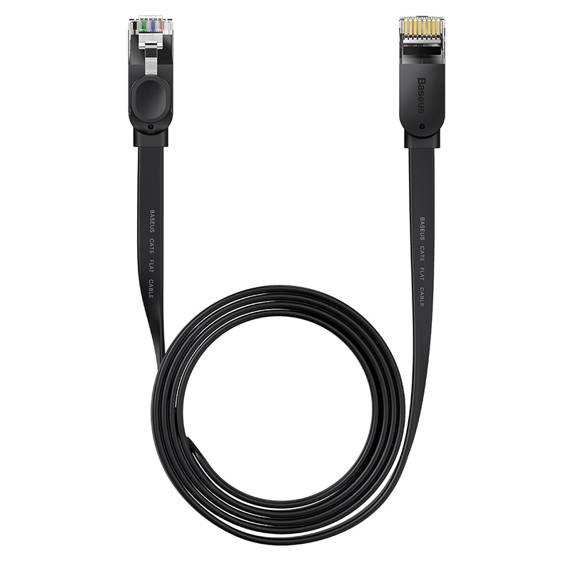 Cáp Mạng LAN Baseus Cat6 Tốc Độ Gigabit | Thiết Kế Dây Dẹt Mỏng, Tốc Độ 1000Mbps