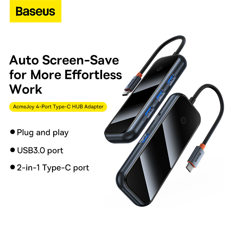 Hub Mở Rộng Đa Năng Baseus AcmeJoy Type-C HUB Adapter