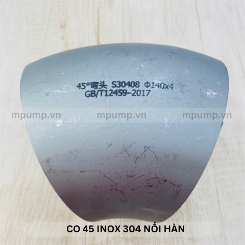 Co 45 inox 304 nối hàn