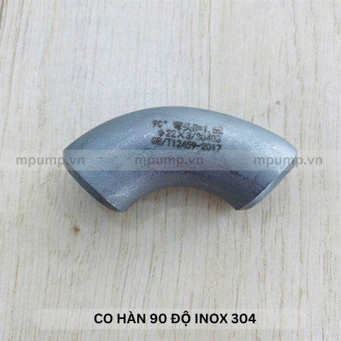 Co hàn 90 độ inox 304