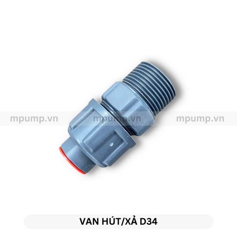 Van hút xả bơm SEKO D34, D49