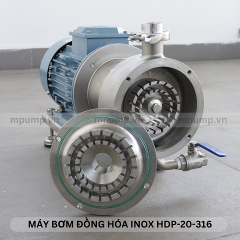 Máy bơm đồng hóa inox 316 HDP-20-316