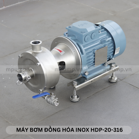 Máy bơm đồng hóa inox 316 HDP-20-316