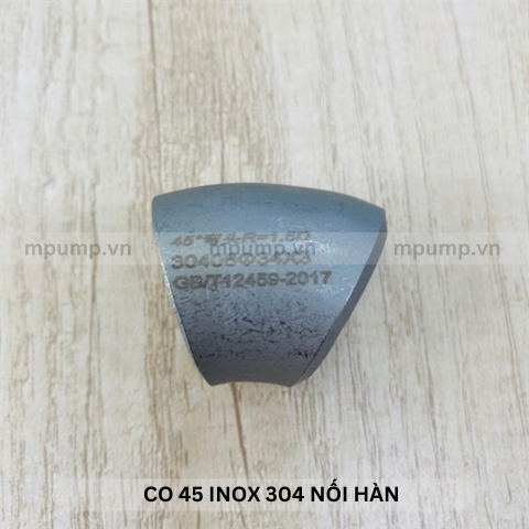 Co 45 inox 304 nối hàn