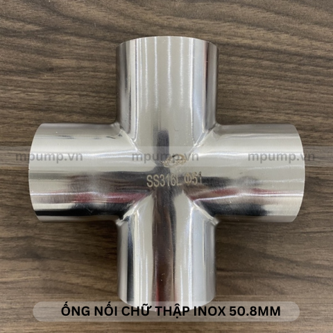 Ống nối chữ thập inox vi sinh