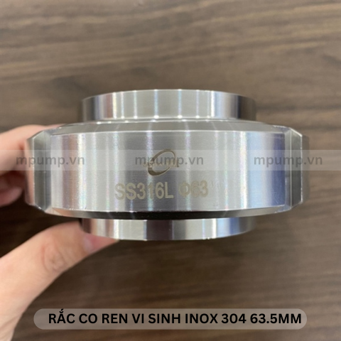 Rắc co ren inox vi sinh