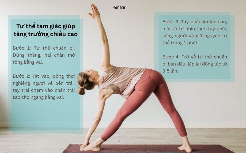 5 bài tập Yoga tăng chiều cao tại nhà đơn giản cho người mới