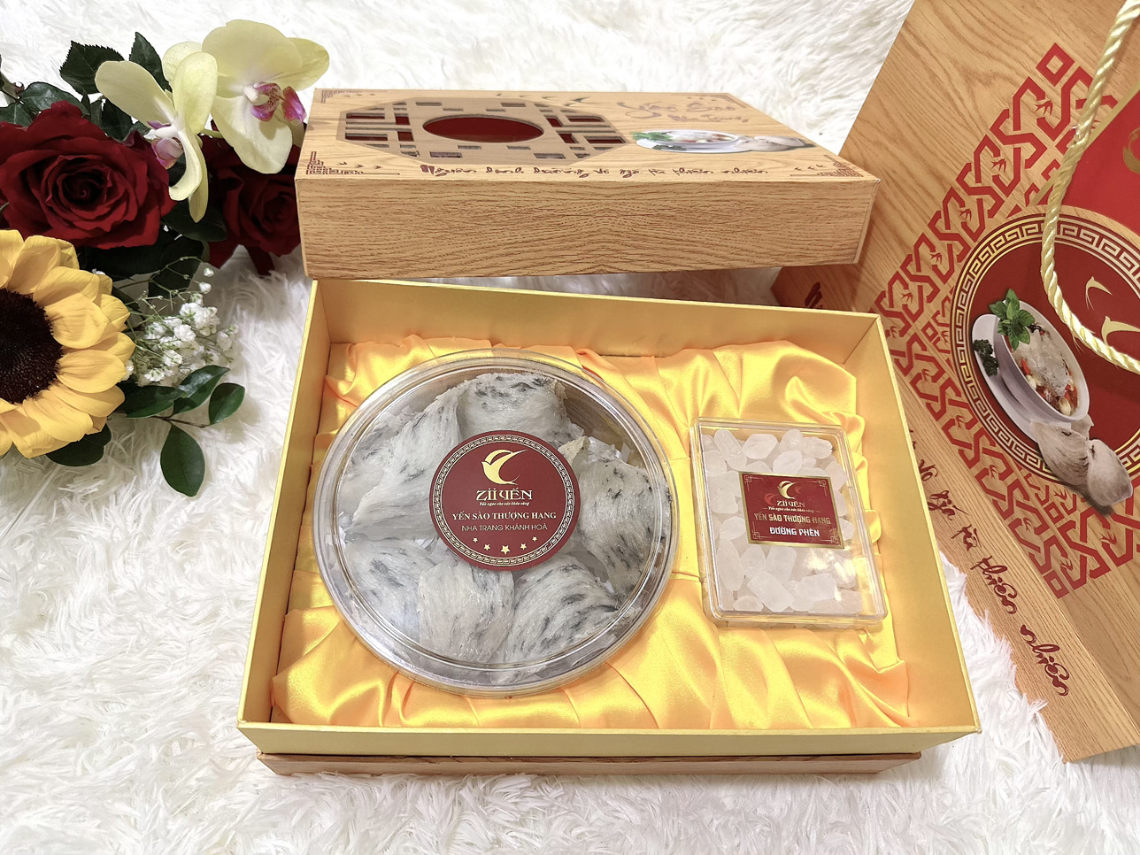 Tổ Yến Thô- Chân Yến Còn Lông