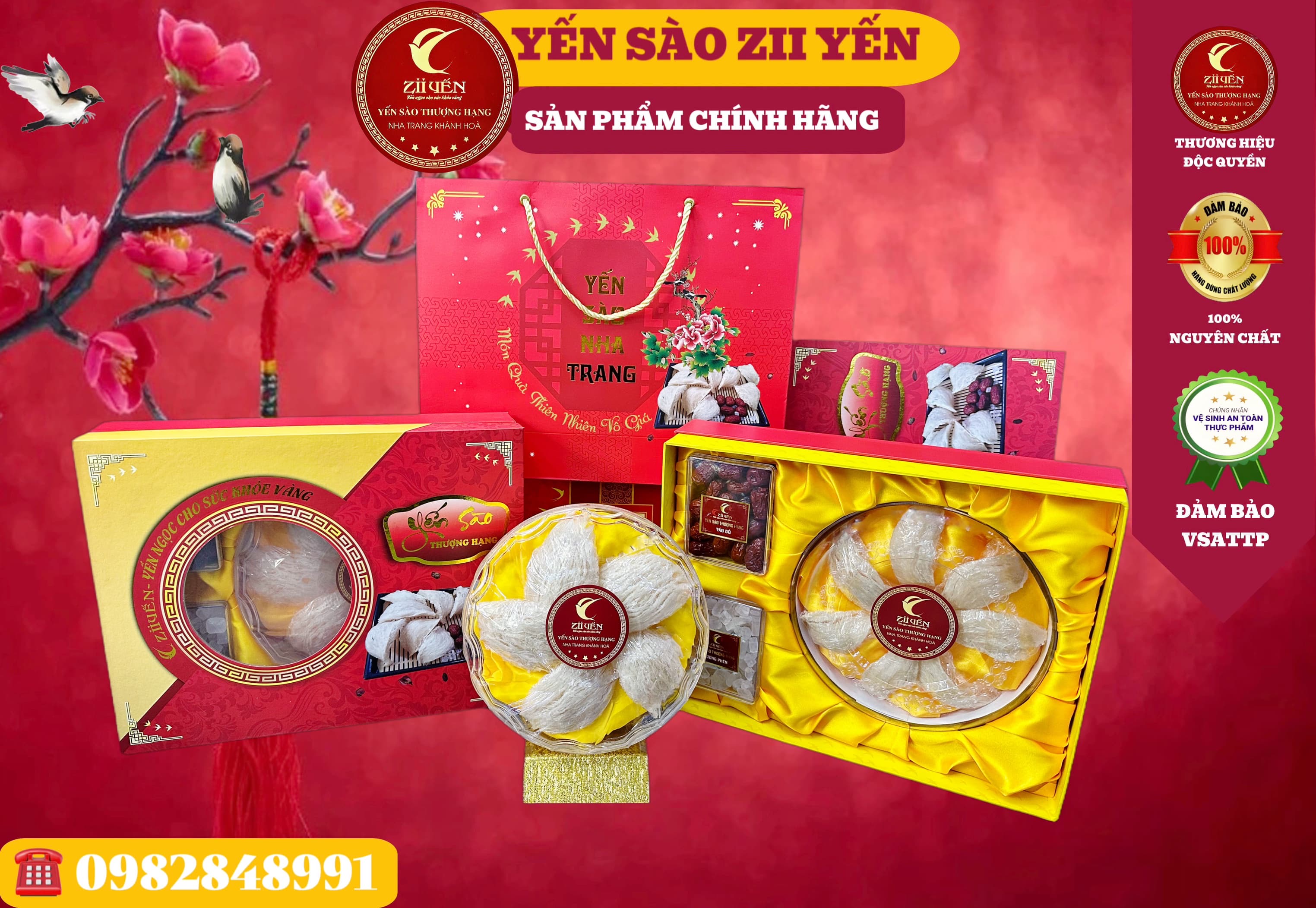 Tổ Yến Rút Lông Nguyên Sợi Hộp 50g