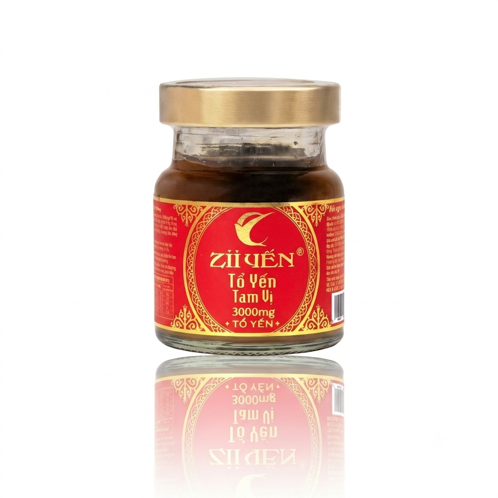 Yến Chưng Tam Vị 3000mg Tổ Yến