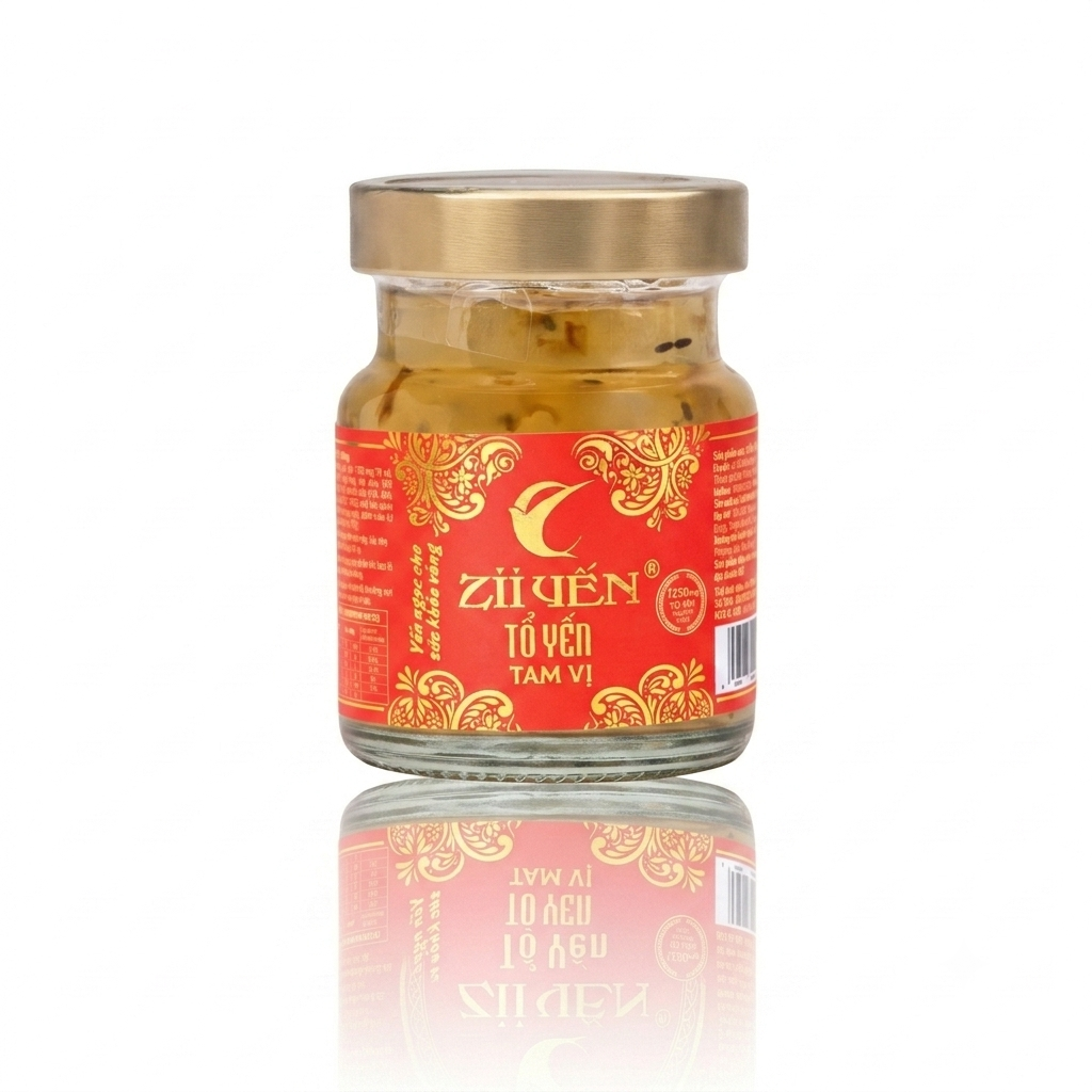 Yến Chưng Tam Vị 1250mg Tổ Yến