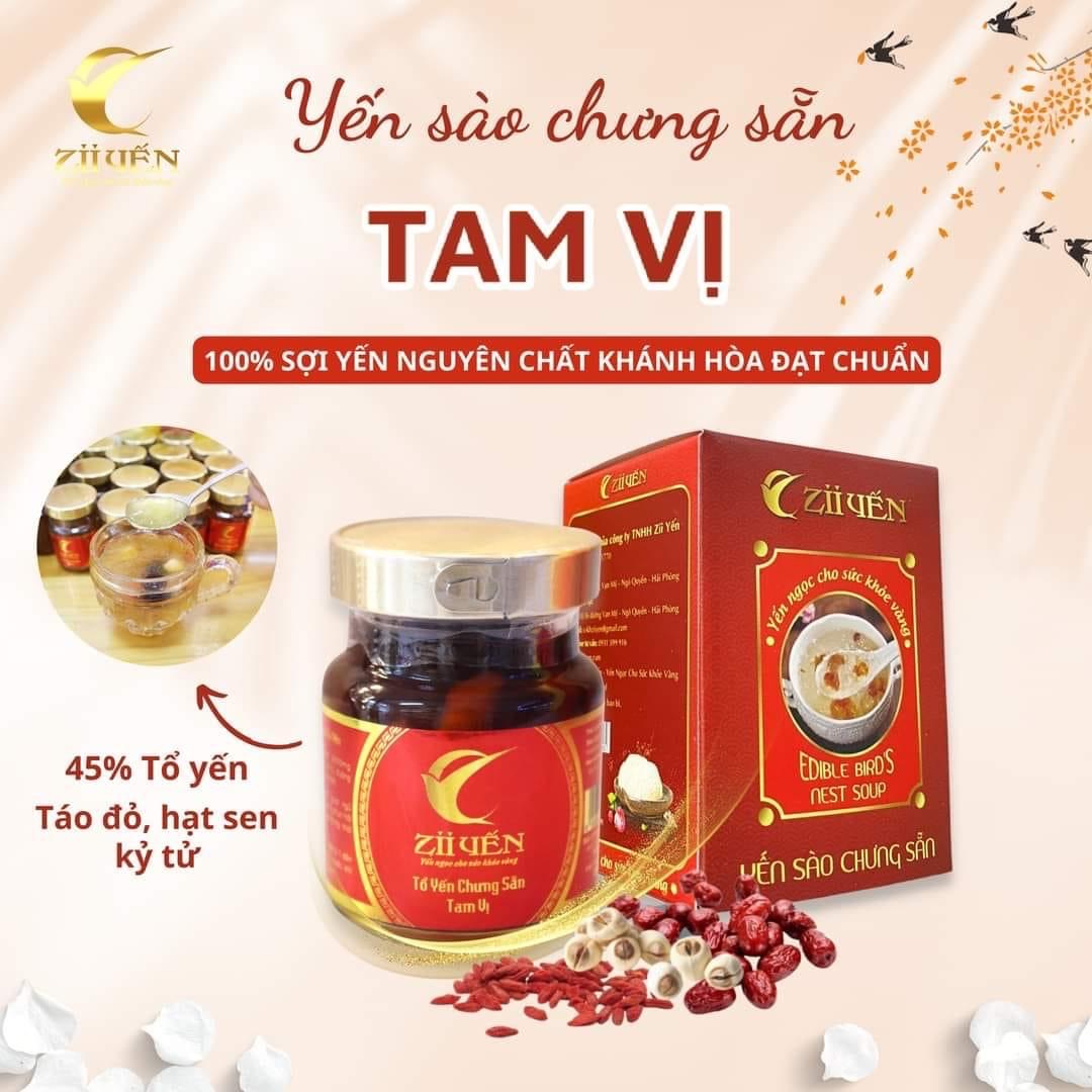 Tổ Yến Chưng Tam Vị 3000mg Tổ Yến