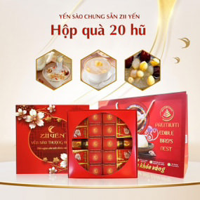 Yến Chưng Đường Phèn 3000mg Tổ Yến