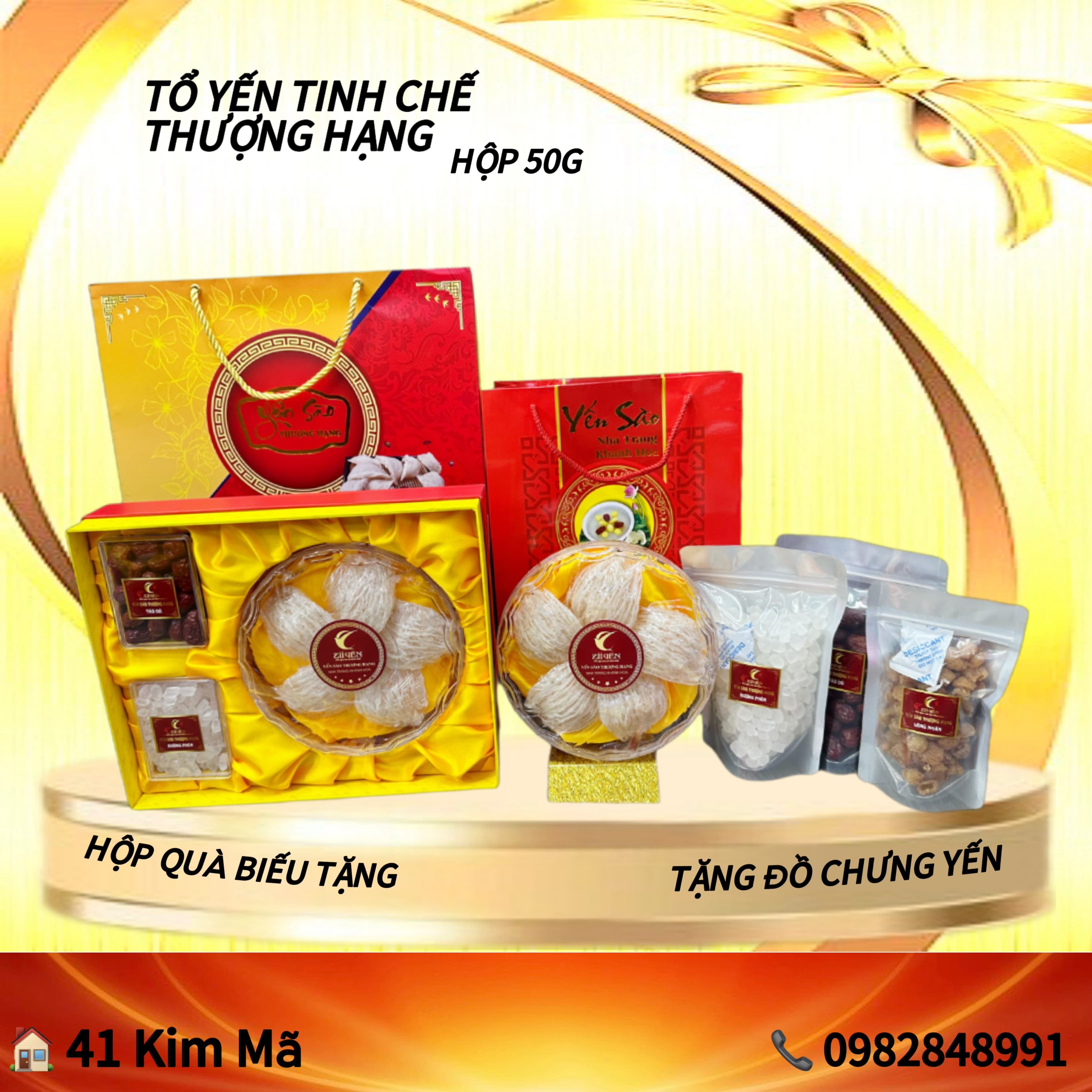 Tổ Yến Tinh Chế Thượng Hạng