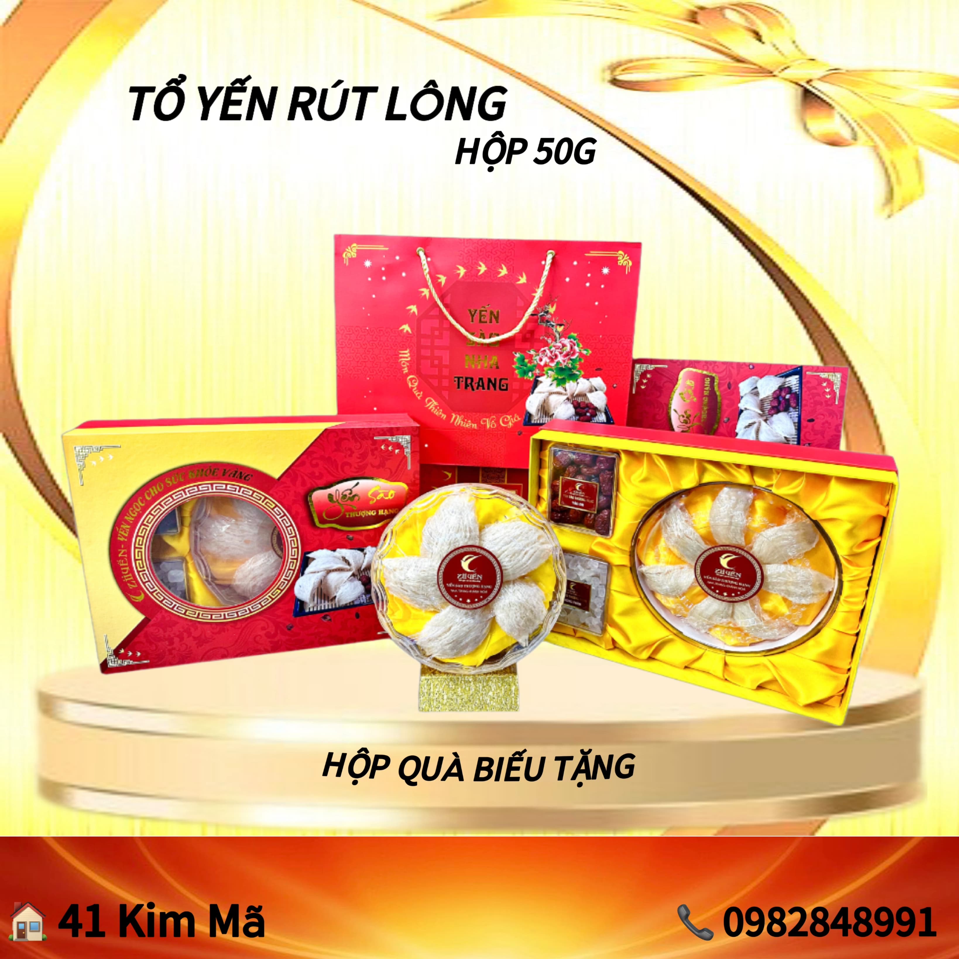 Tổ Yến Rút Lông Thượng Hạng