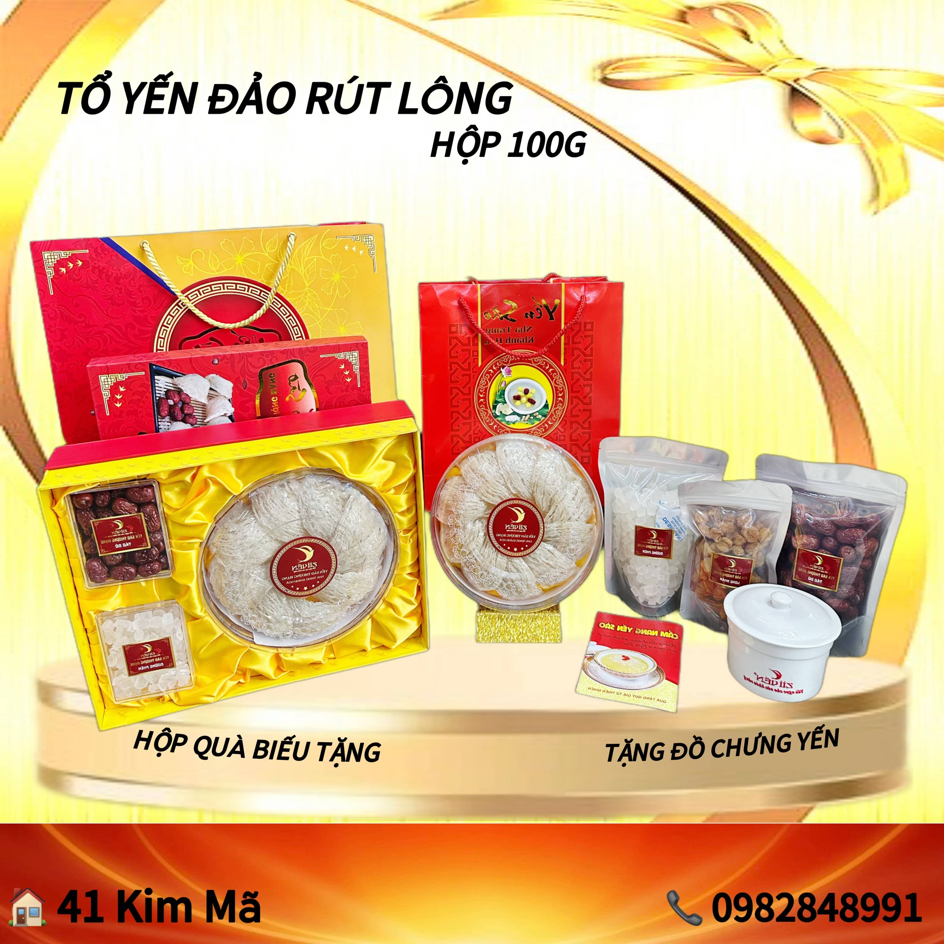Yến Đảo Rút Lông Thượng Hạng