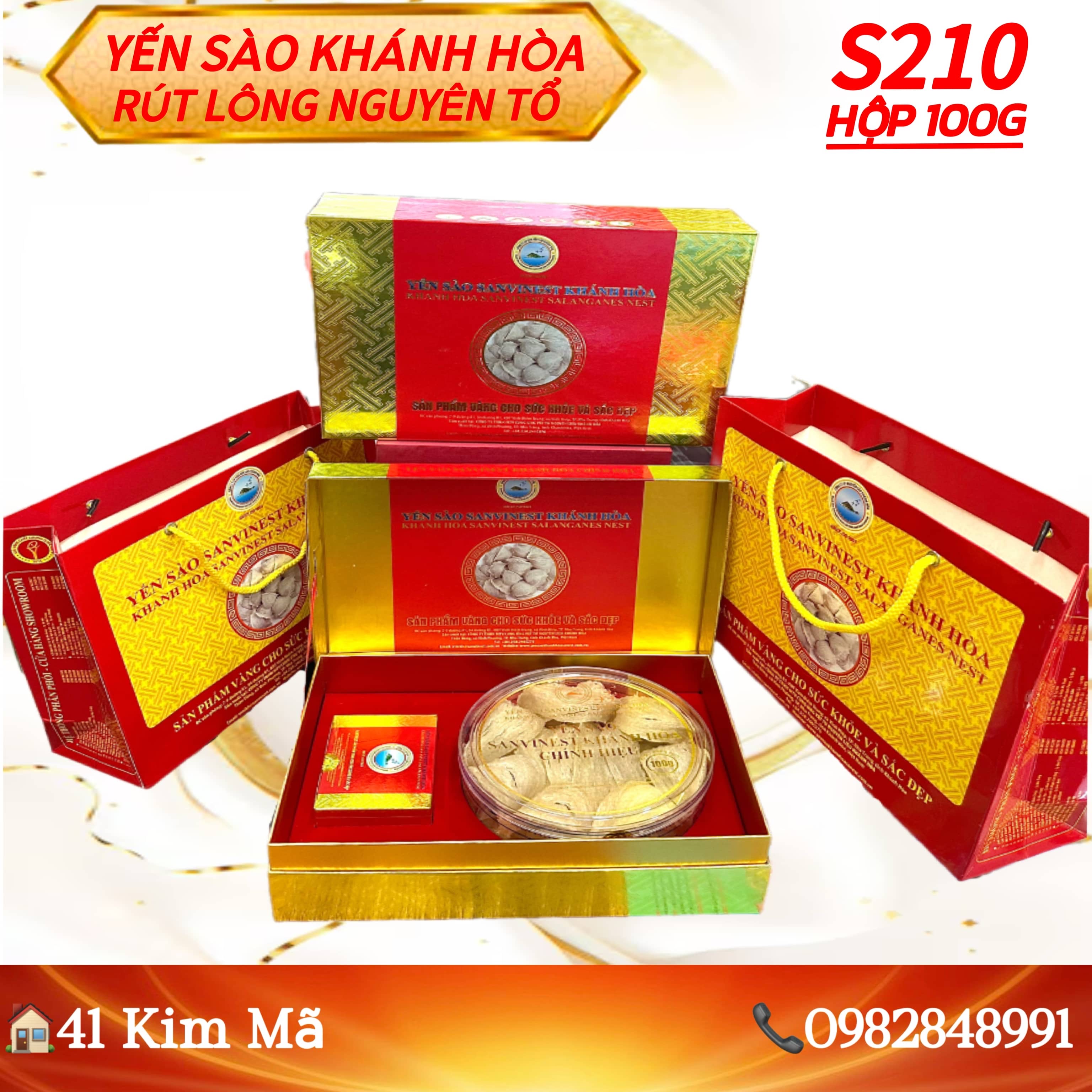 Yến Sào Khánh Hòa Savinest Nguyên Tổ