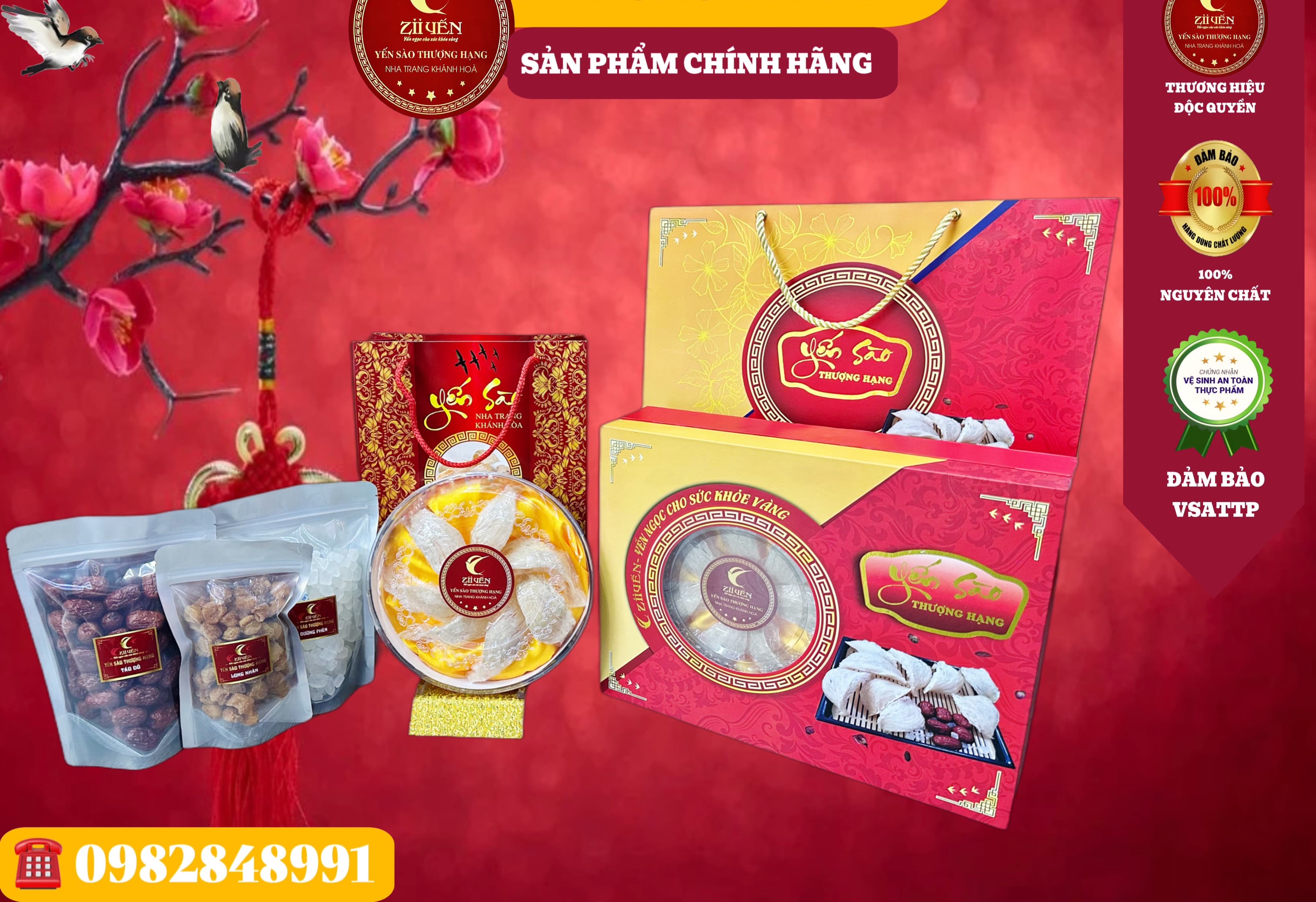 Yến Rút Lông Nguyên Tổ Xuất Khẩu Hộp 50g