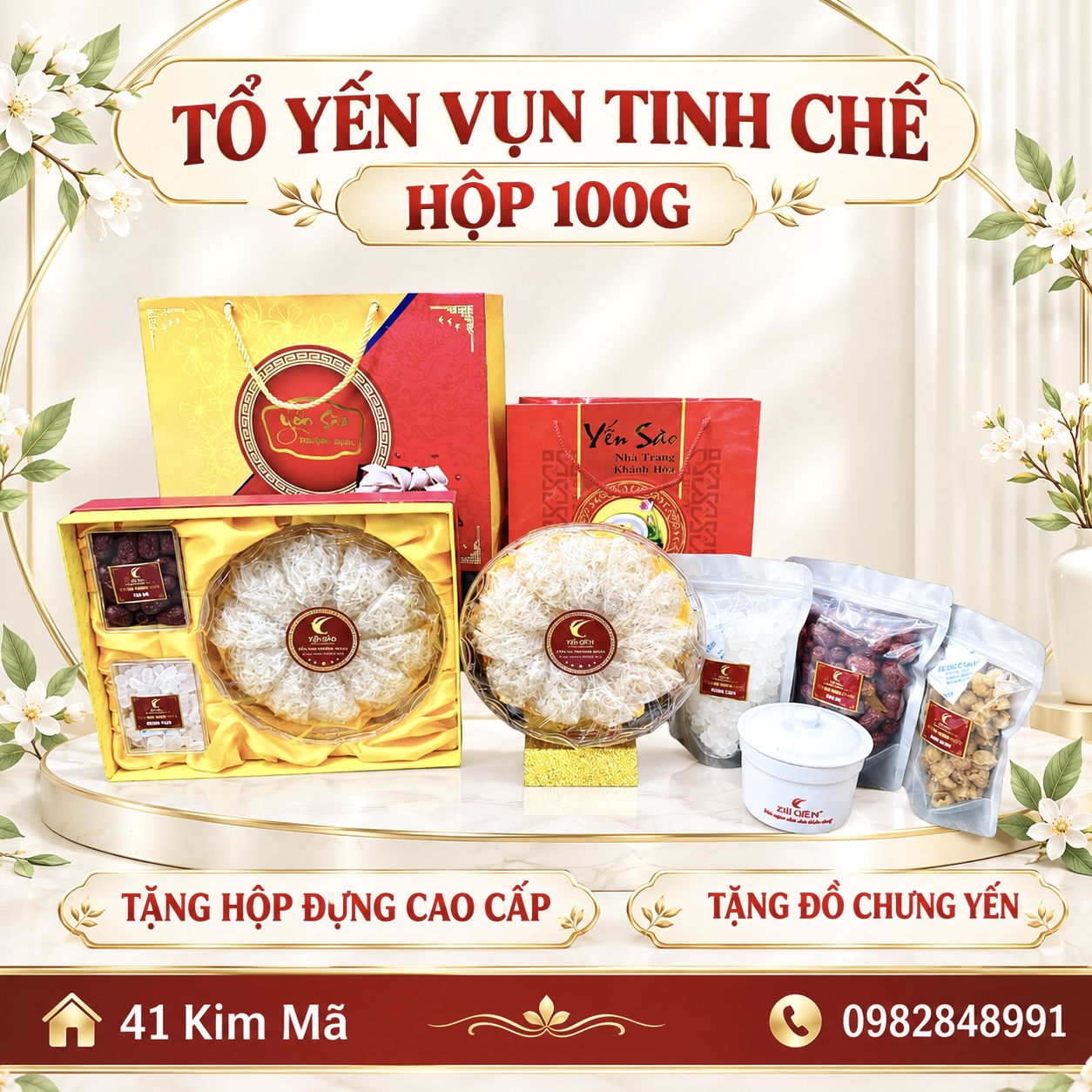 Yến vụn ( Tinh Chế Sợi Ngắn)