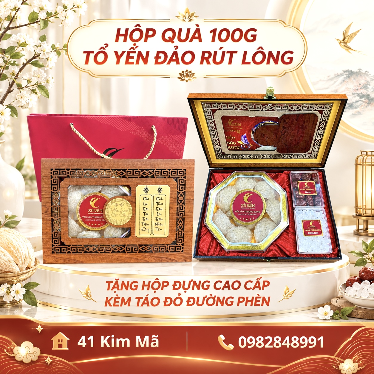 Yến Đảo Rút Lông Thượng Hạng