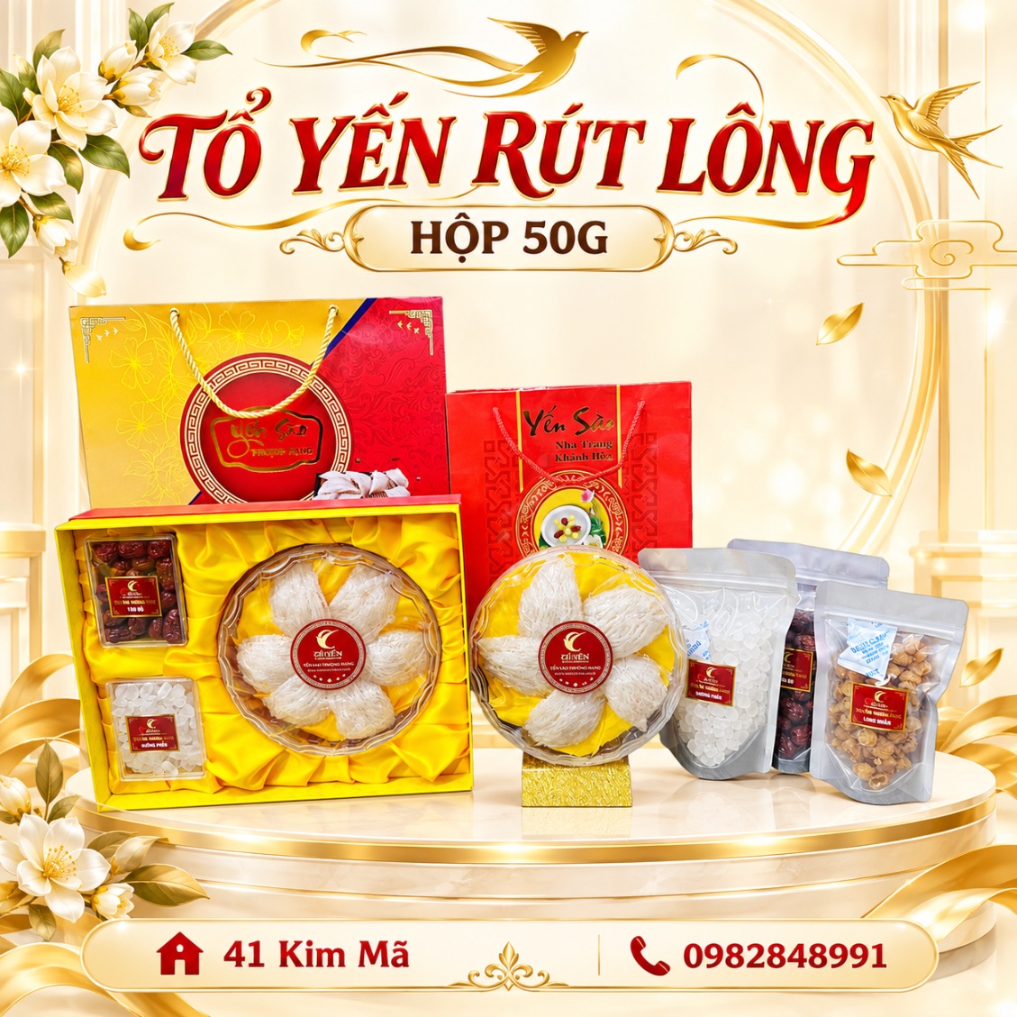 Tổ Yến Rút Lông 50g