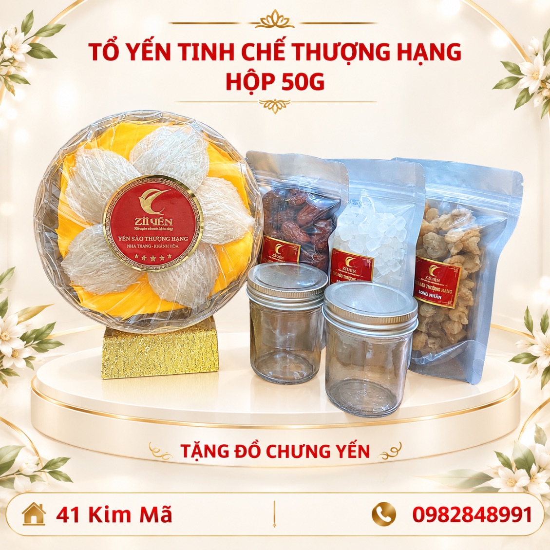 Tổ Yến Tinh Chế Thượng Hạng