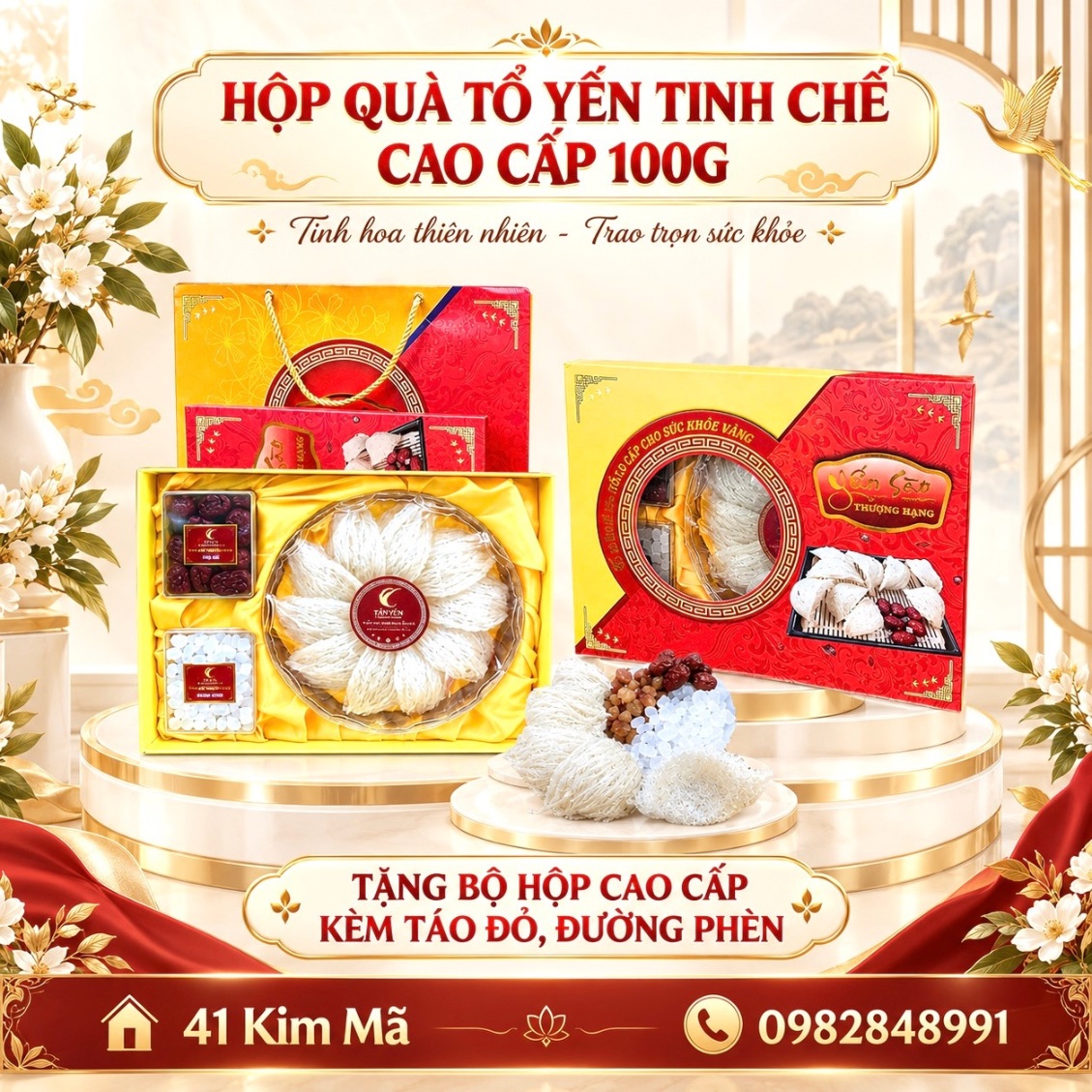 Tổ Yến Tinh Chế Cao Cấp