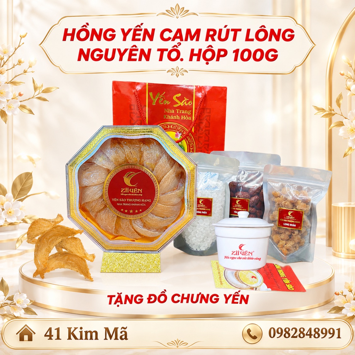 Hồng Yến Cam Rút Lông Thượng Hạng