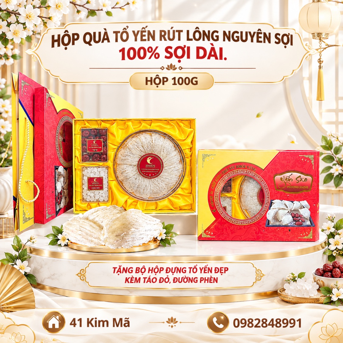 Tổ Yến Rút Lông Nguyên Sợi