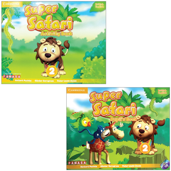 4A309+310. Bộ Super Safari 2 (SB+WB) (97+93) - LASER gáy xoắn