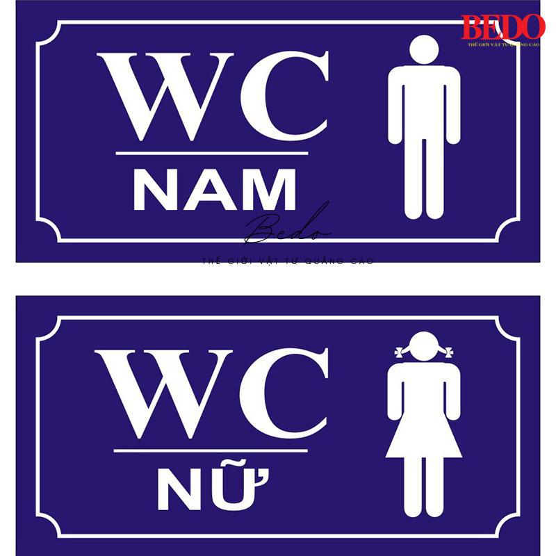BIỂN CHỈ DẪN NHÀ VỆ SINH