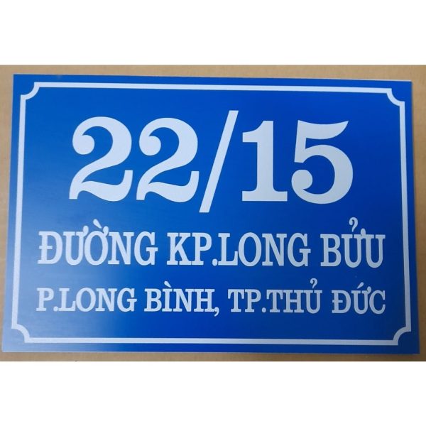 BIỂN SỐ PHÒNG - SỐ NHÀ ĐẸP