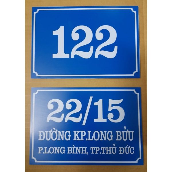 BIỂN SỐ PHÒNG - SỐ NHÀ ĐẸP