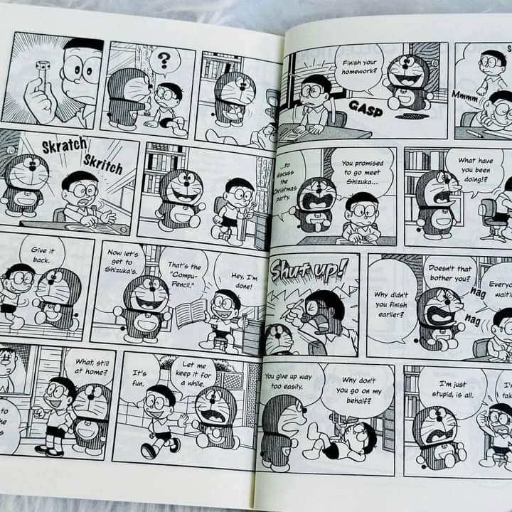 (Sách nhập khẩu) Bộ Doreamon Collection 8 cuốn