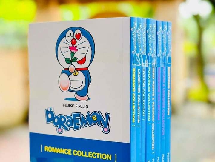 (Sách nhập khẩu) Bộ Doreamon Collection 8 cuốn