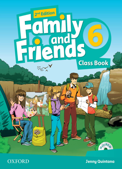 4A301+302. Bộ Family and Friends 6 2nd (SB+WB laser đen trắng) - LASER (137/137)