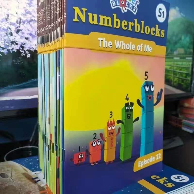 (Sách nhập Khẩu) Numberblock bộ 30 cuốn