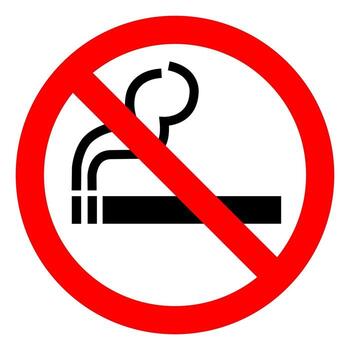 BIỂN CẤM HÚT THUỐC - NO SMOKING - TREO TƯỜNG