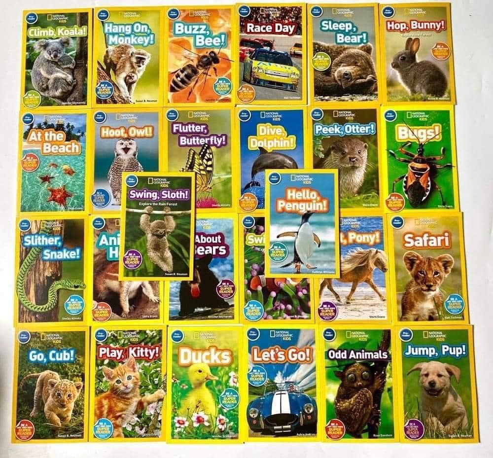 [Sách Nhập Khẩu] National Geographic Kids Level Pre - 26 cuốn