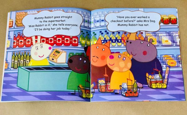 Bộ Peppa Pig 10 quyển túi vải