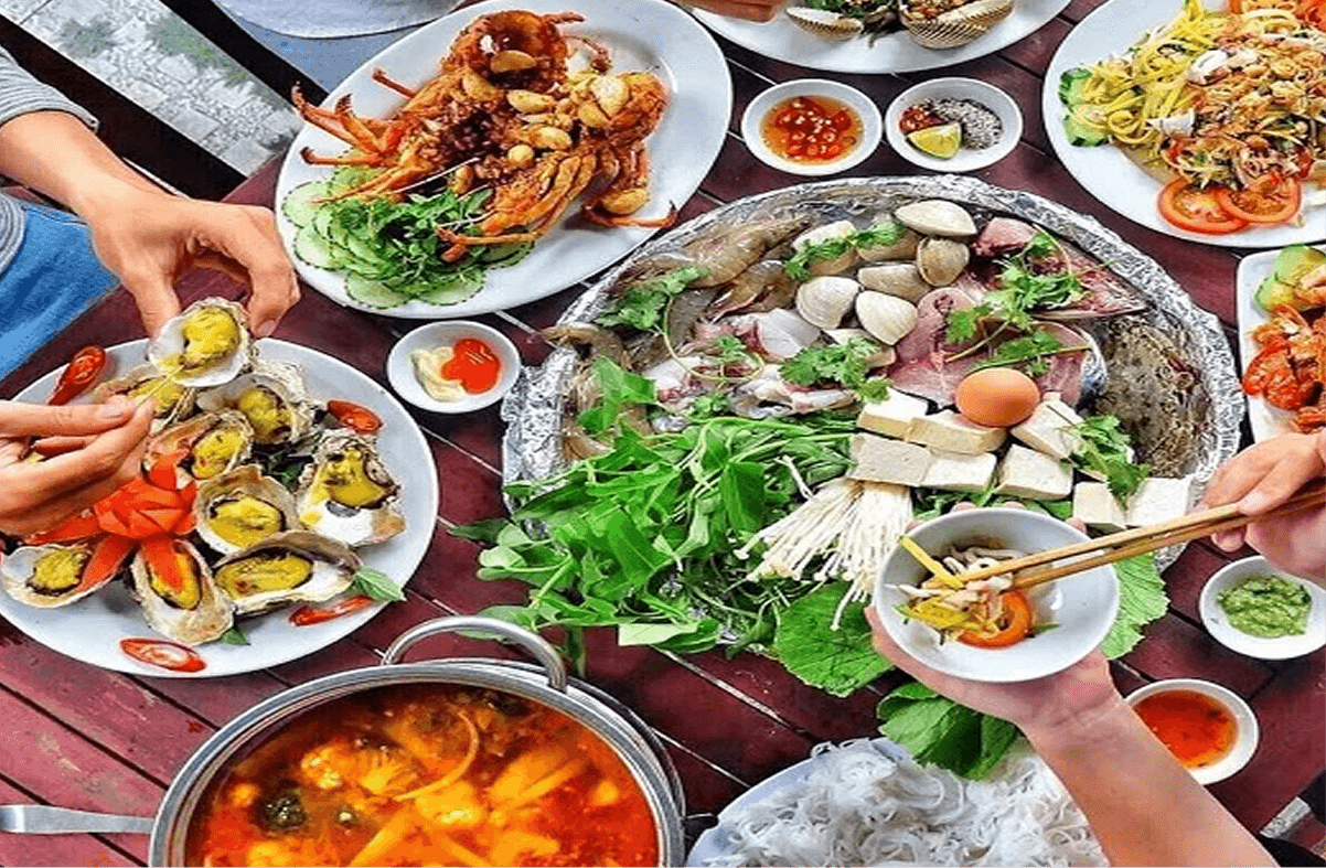 Ăn gì khi du lịch biển Hải Thịnh