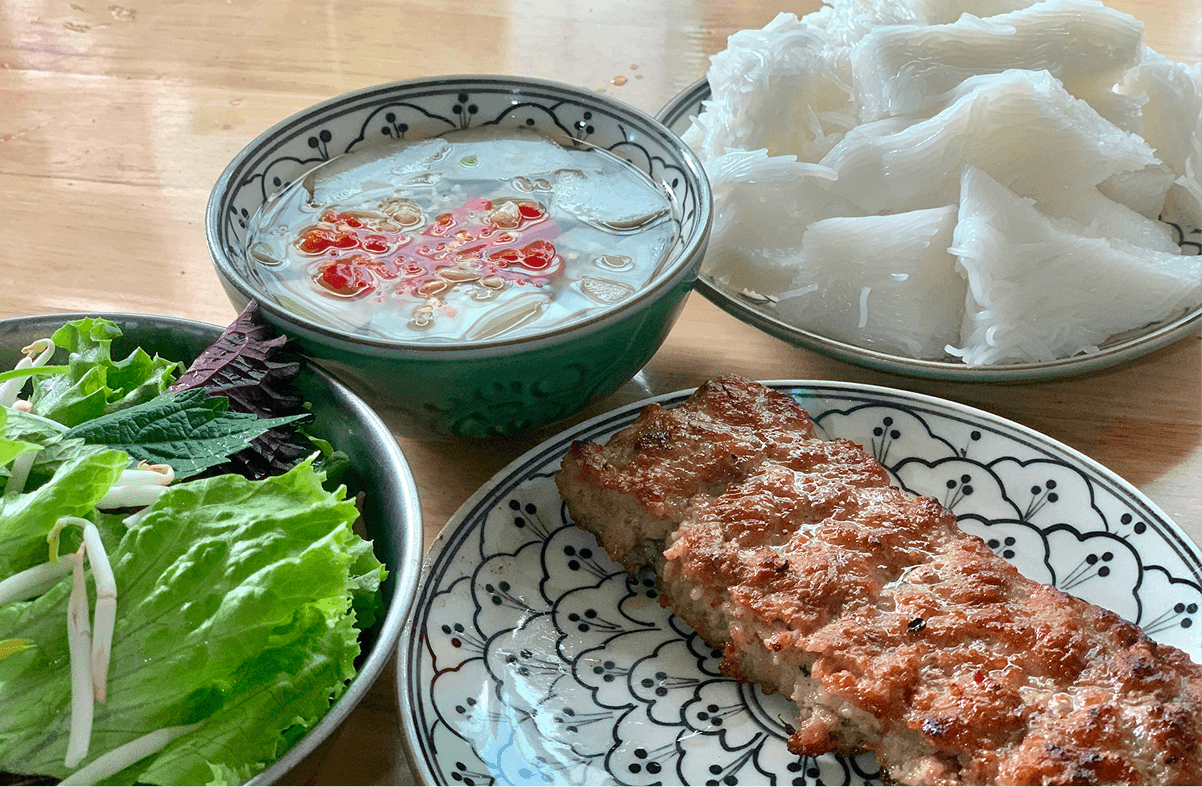 Bún chả quạt