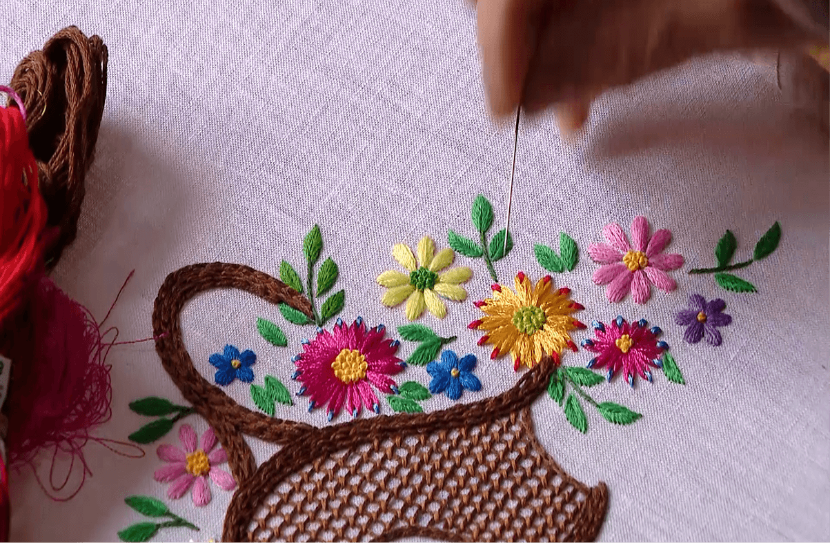 Các sản phẩm nổi bật của làng thêu Thanh Hà